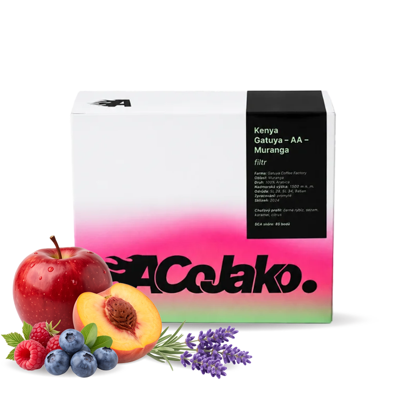 Výběrová káva A Co Jako Roastery (ex. Illegal beans) Keňa MURANGA - 200g