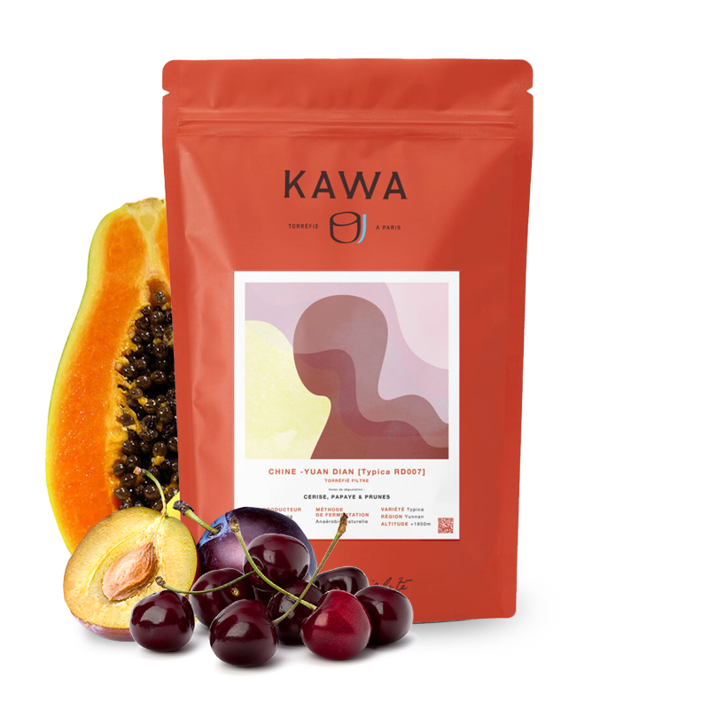 Výběrová káva Kawa Coffee Čína RED DRAGON ESTATE - Typica