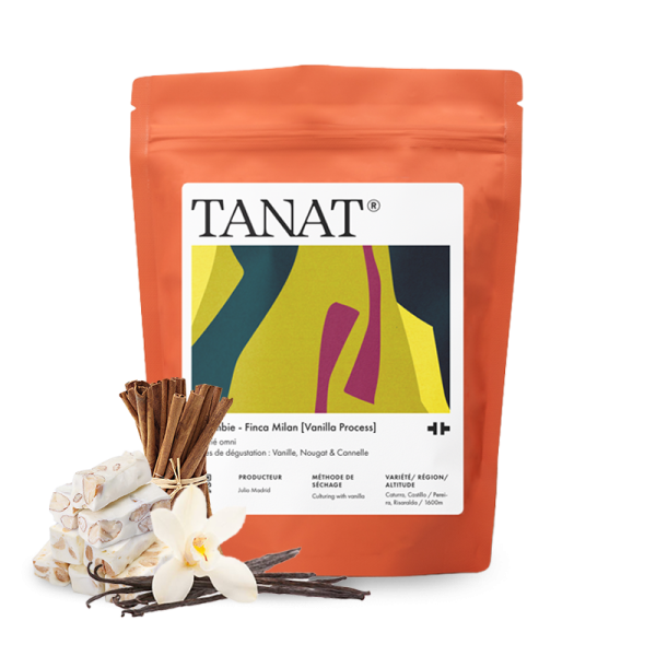 Výběrová káva Tanat Coffee Kolumbie FINCA MILAN - Vanilla Process