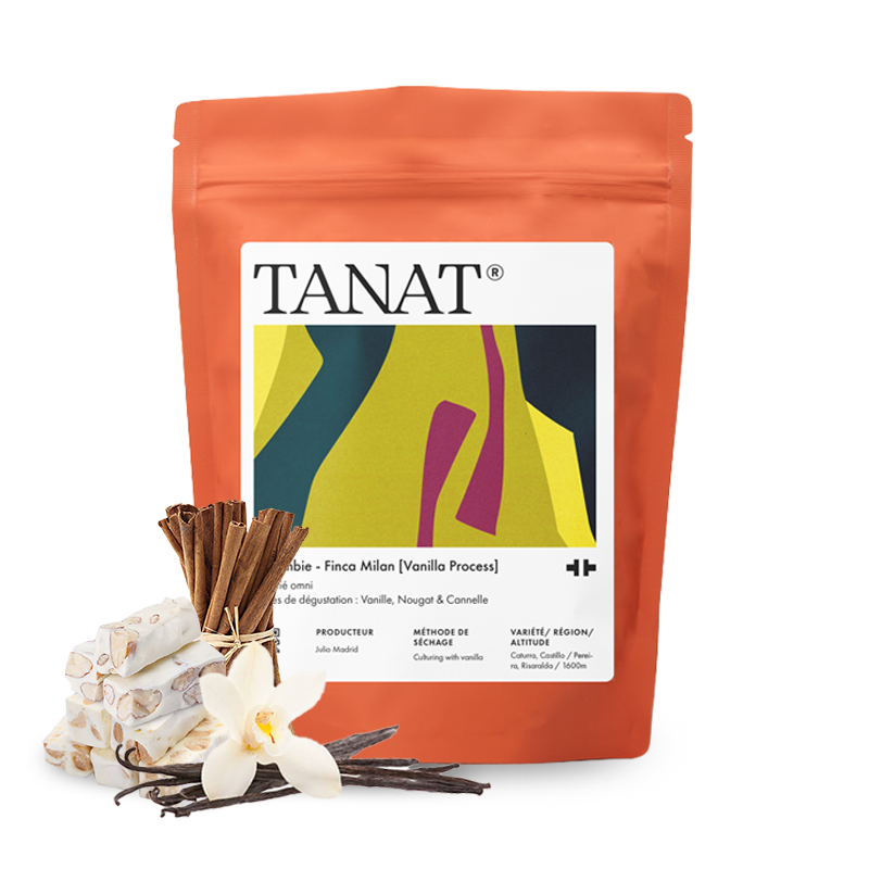 Výběrová káva Tanat Coffee Kolumbie FINCA MILAN - Vanilla Process