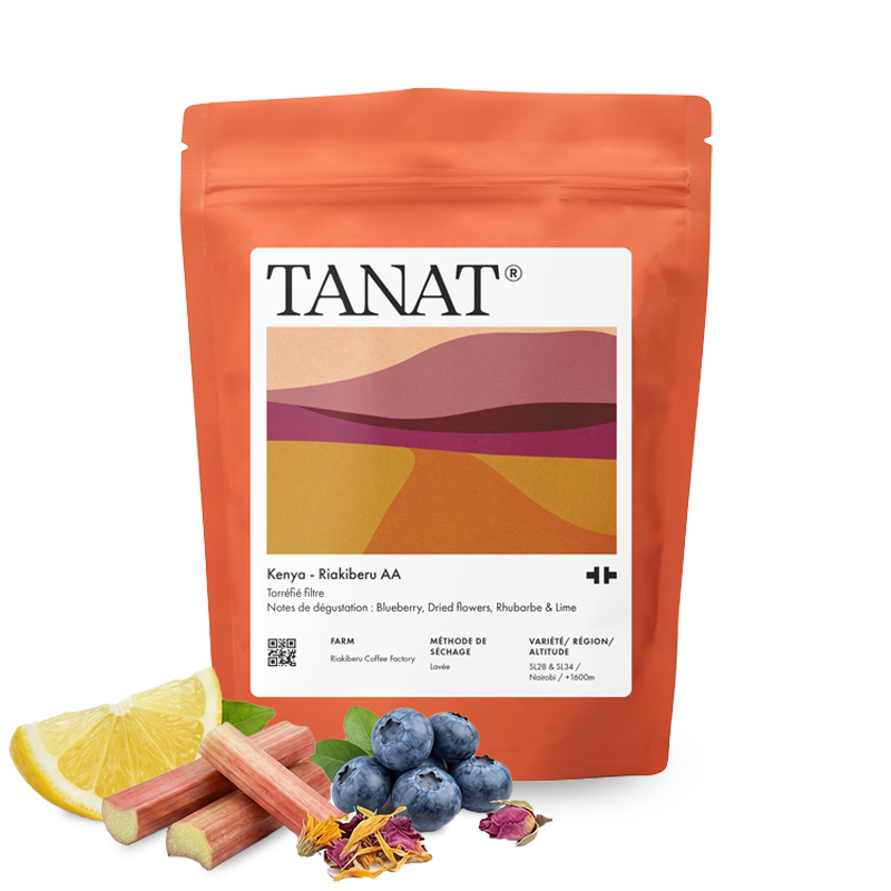 Výběrová káva Tanat Coffee Keňa AA RIAKIBERU
