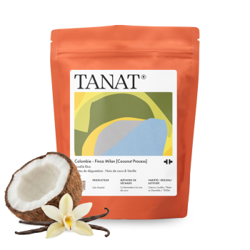 Kolumbie FINCA MILAN - Coconut process - Tanat Coffee
