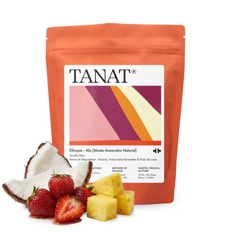 Výběrová káva Tanat Coffee Etiopie ALO