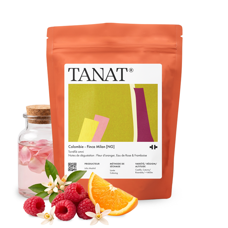 Výběrová káva Tanat Coffee Kolumbie FINCA MILAN