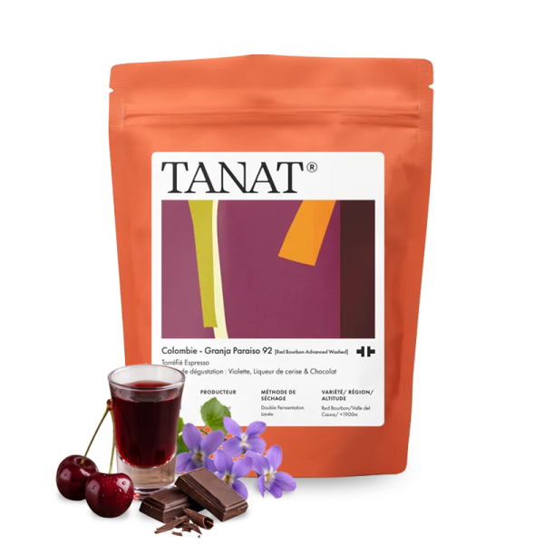 Výběrová káva Tanat Coffee Kolumbie GRANJA PARAISO 92