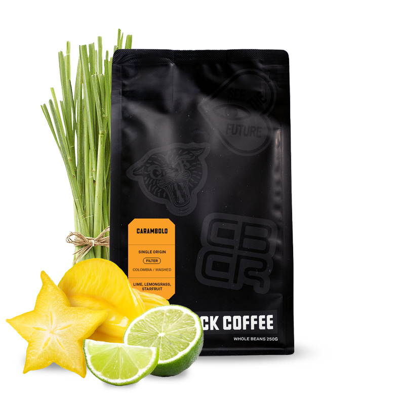 Výběrová káva Code Black Coffee Roasters Kolumbie CARAMBOLO 