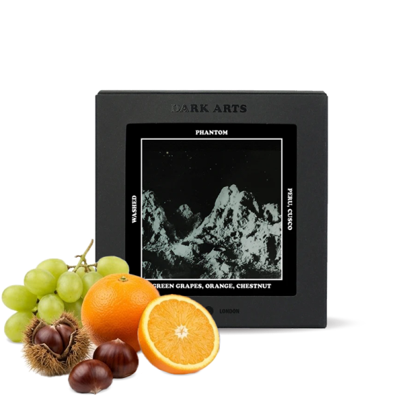 Výběrová káva Dark Arts Coffee Peru PHANTOM