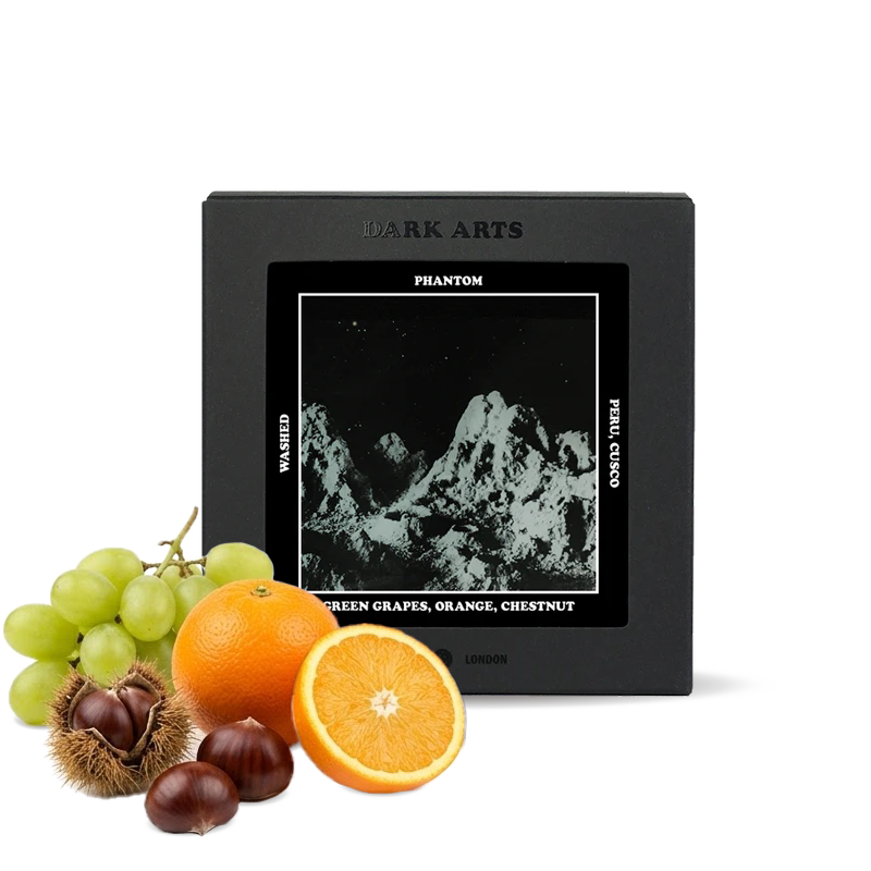 Výběrová káva Dark Arts Coffee Peru PHANTOM