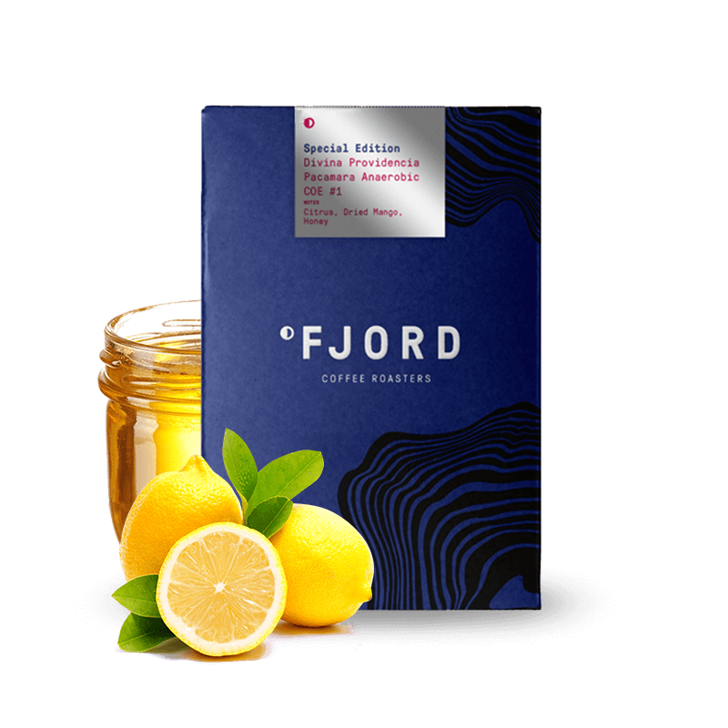 Výběrová káva Fjord Coffee Roasters Salvádor DIVINA PROVIDENCIA - Cup of Excellence #1