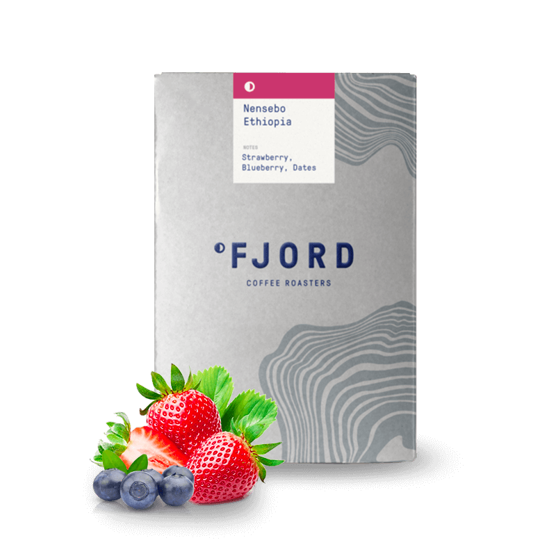 Výběrová káva Fjord Coffee Roasters Etiopie NENSEBO