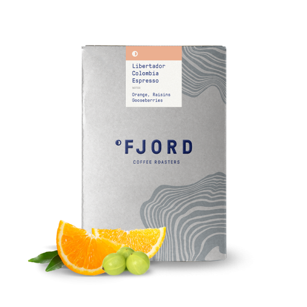 Výběrová káva Fjord Coffee Roasters Kolumbie LIBERTADOR - espresso
