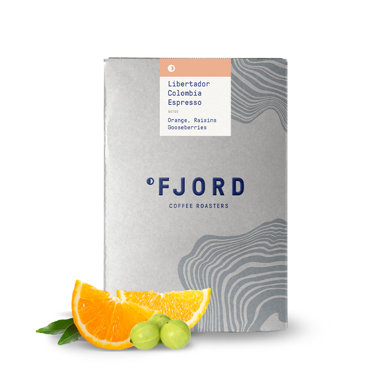 Výběrová káva Fjord Coffee Roasters Kolumbie LIBERTADOR - espresso
