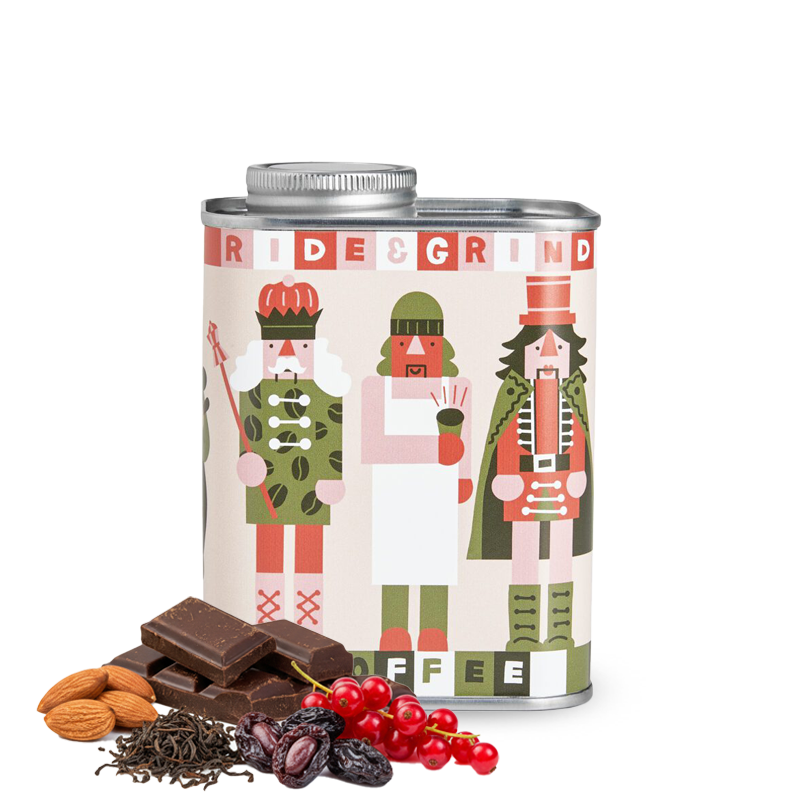 Výběrová káva Ride & Grind BEANCRACKER Vánoční blend