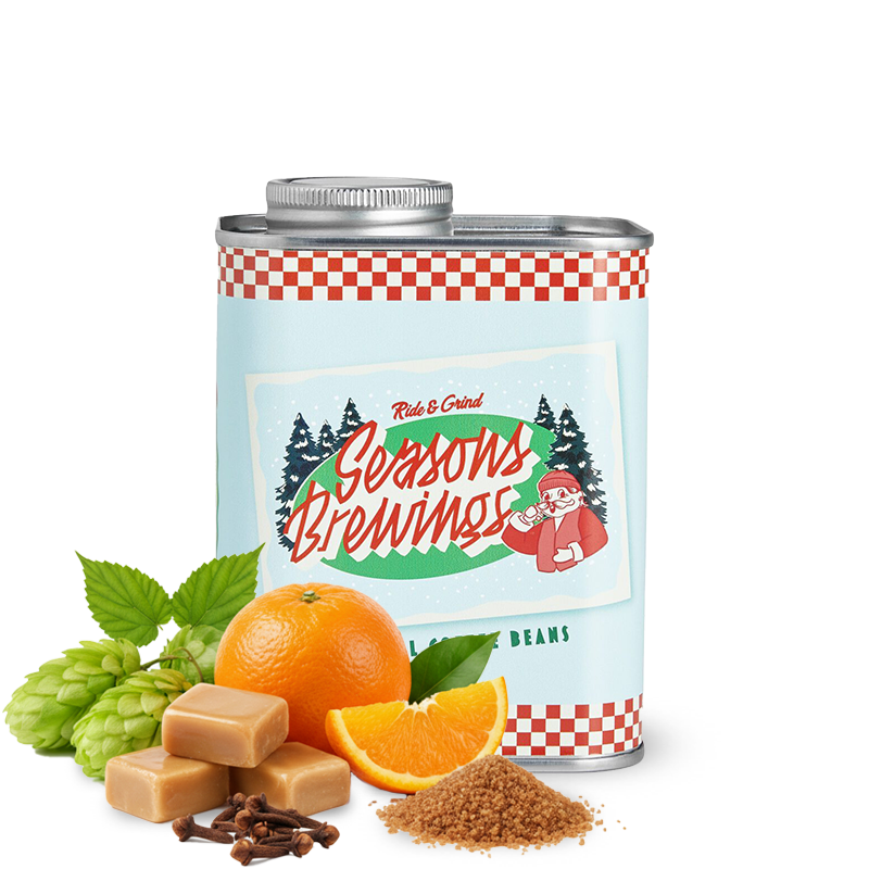 Výběrová káva Ride & Grind Peru SEASONS BREWINGS - vánoční limitka