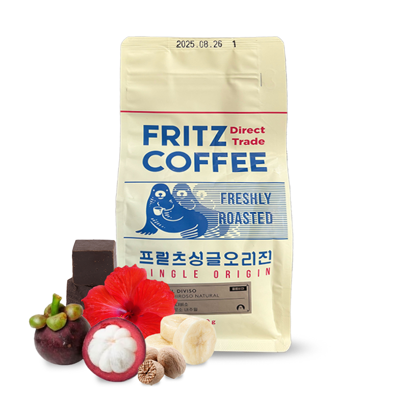 Výběrová káva Fritz Coffee Company Kolumbie EL DIVISO CHIROSO NATURAL
