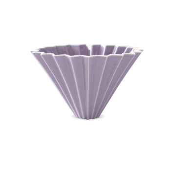 Origami dripper keramický M - fialový