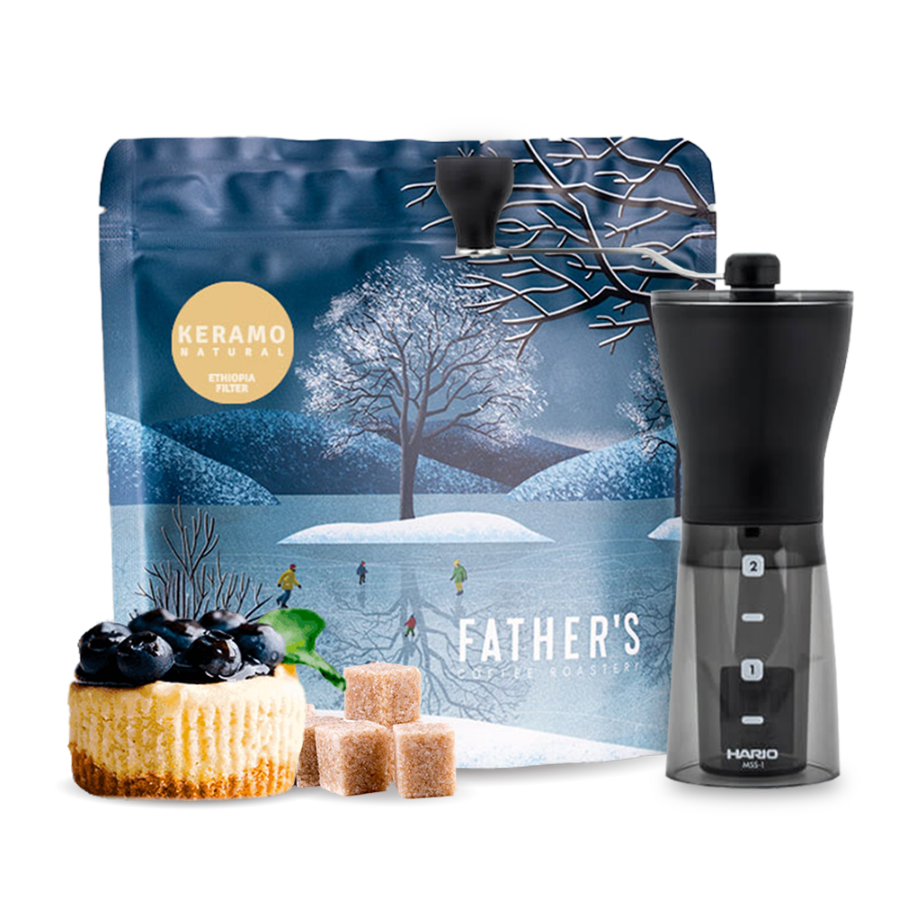 Father's KERAMO Hario Mini Mill Set Kofio.cz