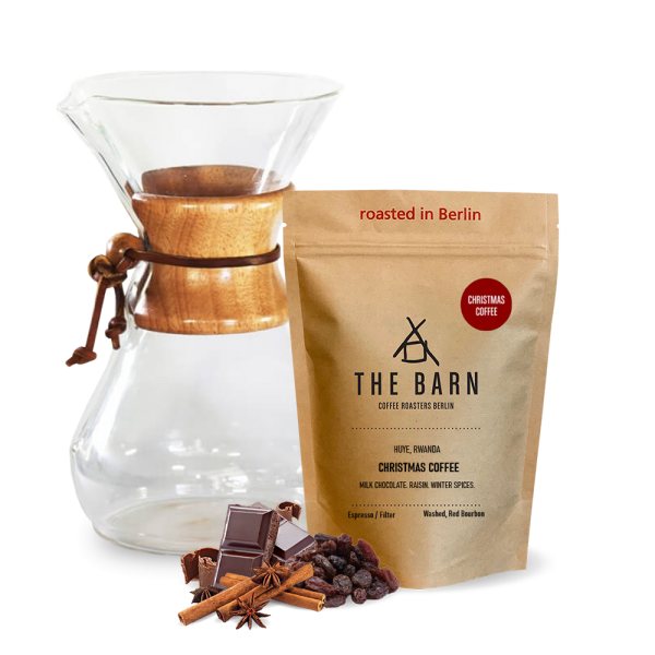 The Barn Christmas coffee Chemex Set