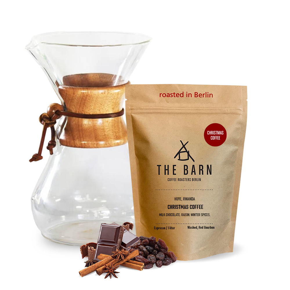 The Barn Christmas coffee Chemex Set