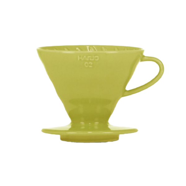 Hario Colour Edition V60-02 dripper - světle zelený + 40 filtrů