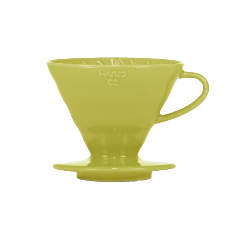 Hario Colour Edition V60-02 dripper - světle zelený + 40 filtrů