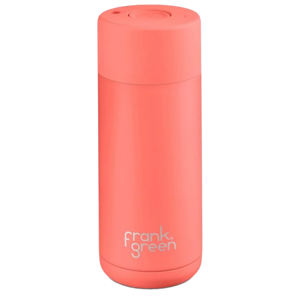 Frank Green Ceramic 475 ml nerezový - living coral