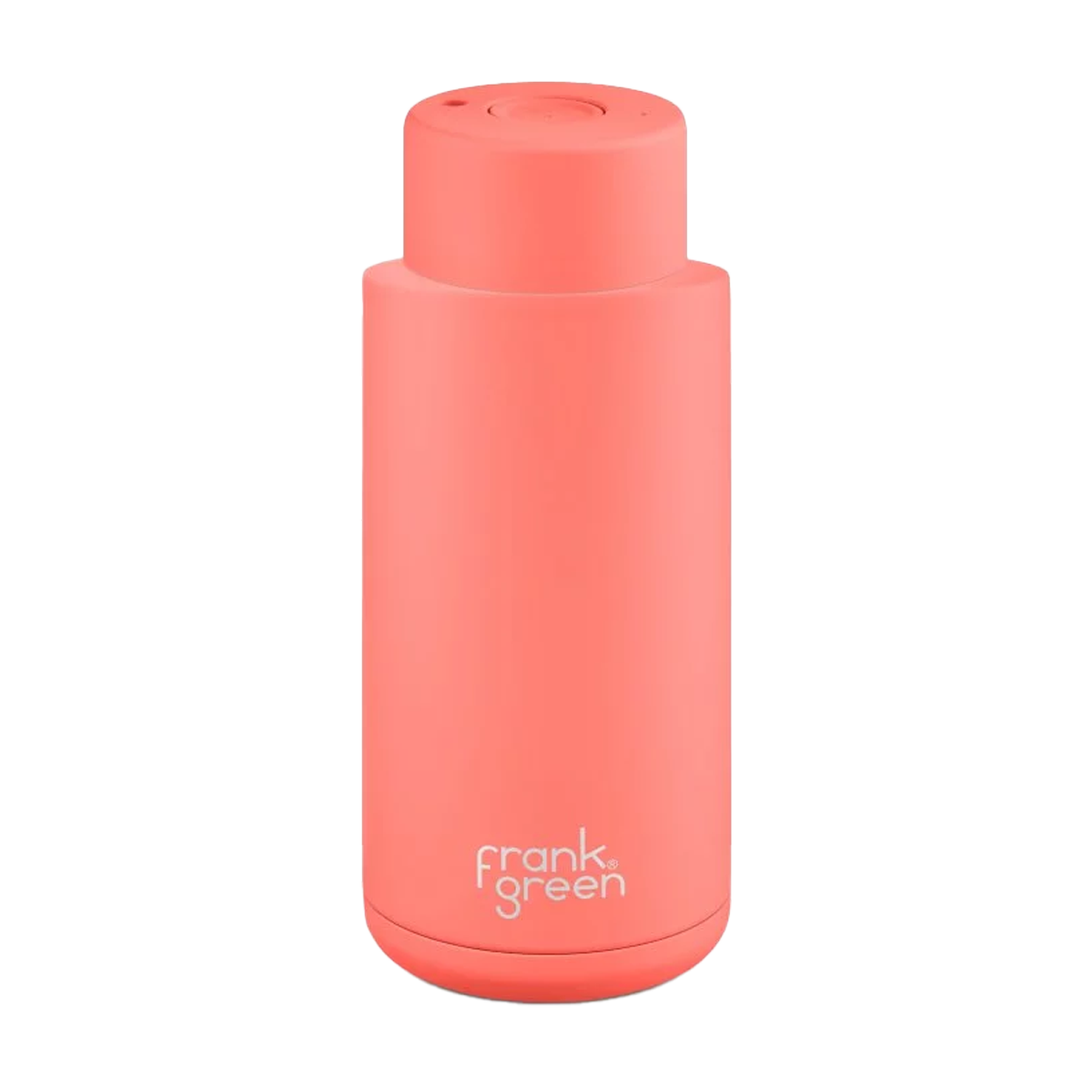 Frank Green Ceramic 1000 ml nerezová lahev - living coral