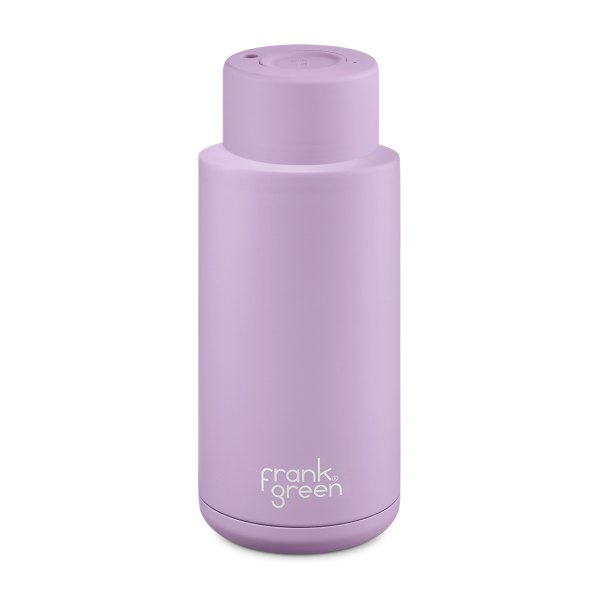 Frank Green Ceramic 1000 ml nerezová lahev - lilac haze