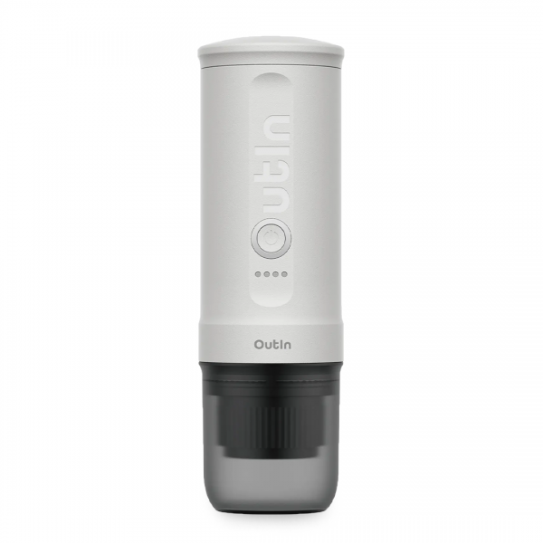 Outin Nano Portable Espresso Machine – Pearl White