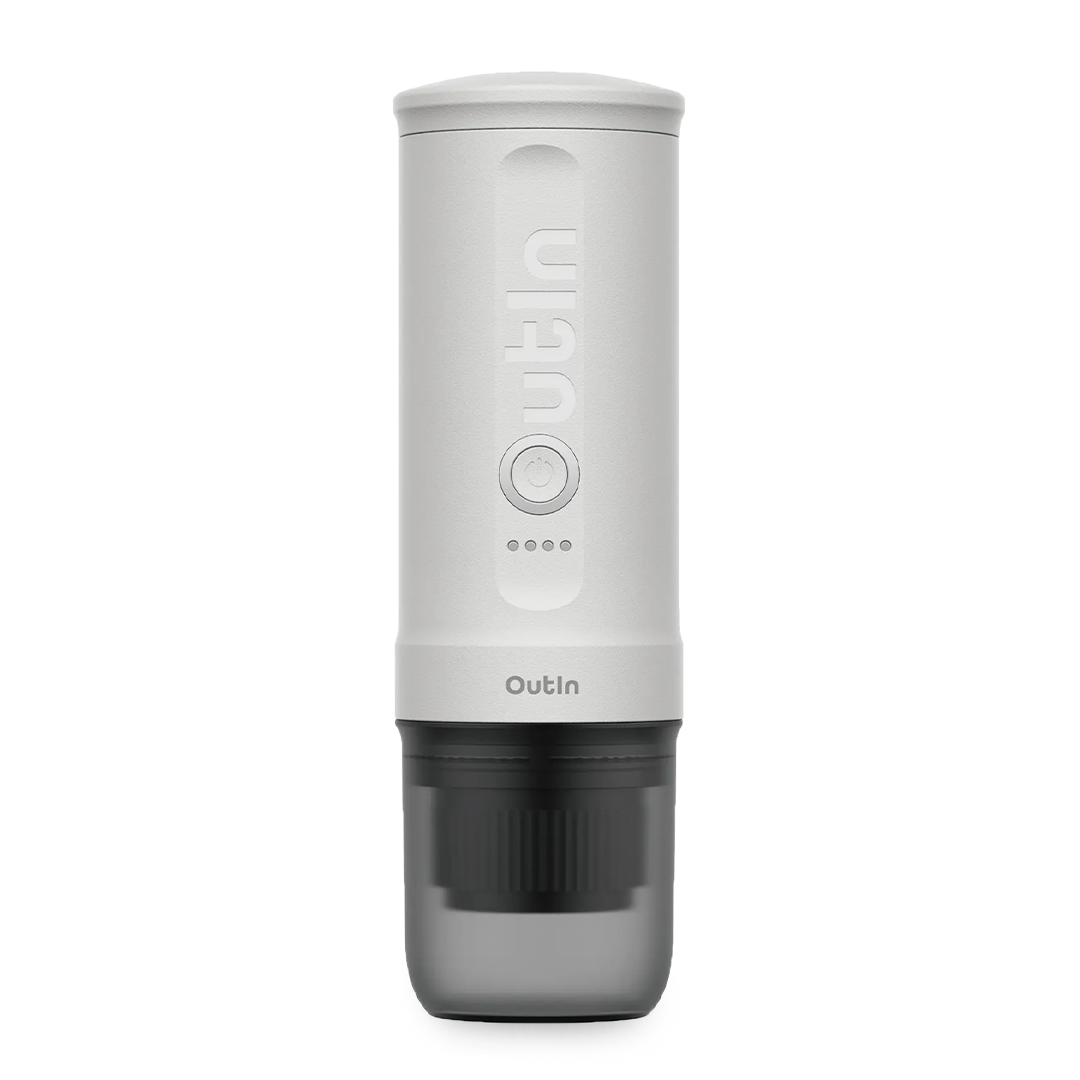 Outin Nano Portable Espresso Machine – Pearl White