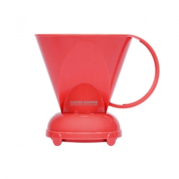 Clever Dripper - 500ml Coral red  (+100 filtrů)
