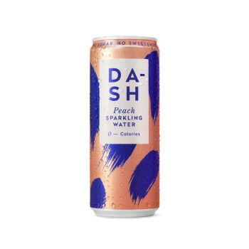 Dash Perlivá voda broskev - 330ml