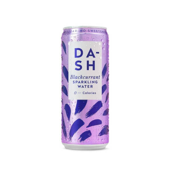 Dash Perlivá voda černý rybíz - 330ml