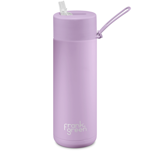 Frank Green Ceramic 595 ml Straw nerezový - lilac haze