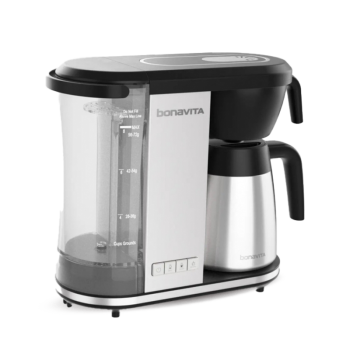 Bonavita THE ENTHUSIAST Coffee Brewer 8 Cup  - kávovar na filtrovanou kávu stříbrný