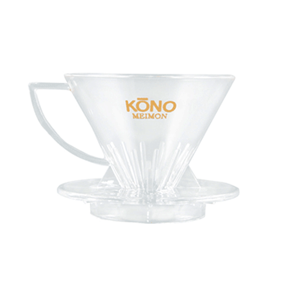 Kono Meimon Dripper - 2-4 šálky - průhledný