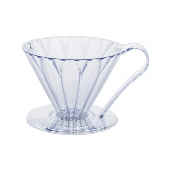 Cafec Tritan Flower Dripper - 2-4 šálky - průhledný