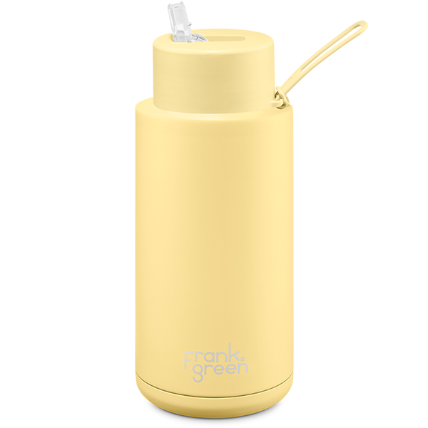 Frank Green Ceramic 1000 ml Straw nerezový - butter milk