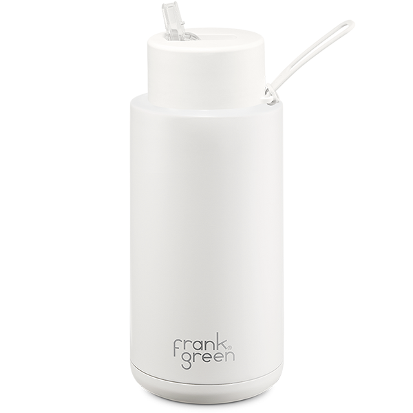 Frank Green Ceramic 1000 ml Straw nerezový - cloud