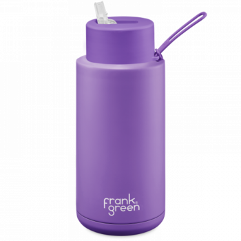 Frank Green Ceramic 1000 ml Straw nerezový - cosmic purple