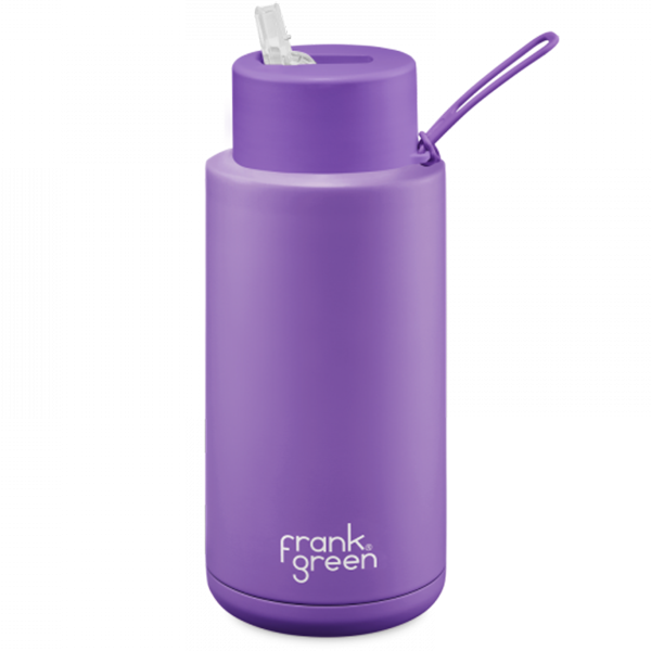 Frank Green Ceramic 1000 ml Straw nerezový - cosmic purple