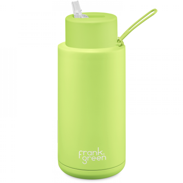 Frank Green Ceramic 1000 ml Straw nerezový - pistachio green