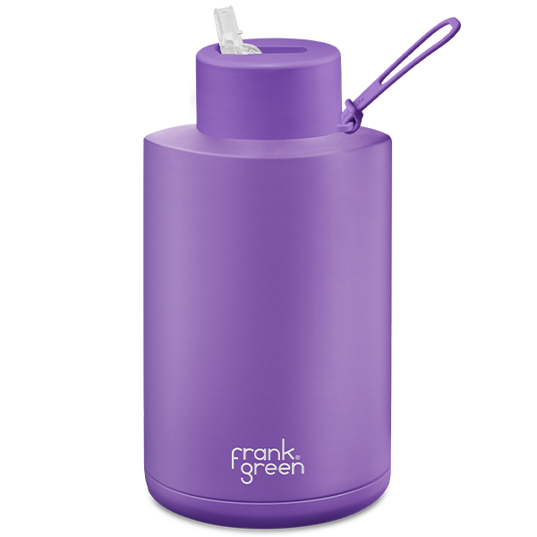 Frank Green Ceramic 2000 ml Straw nerezový - cosmic purple