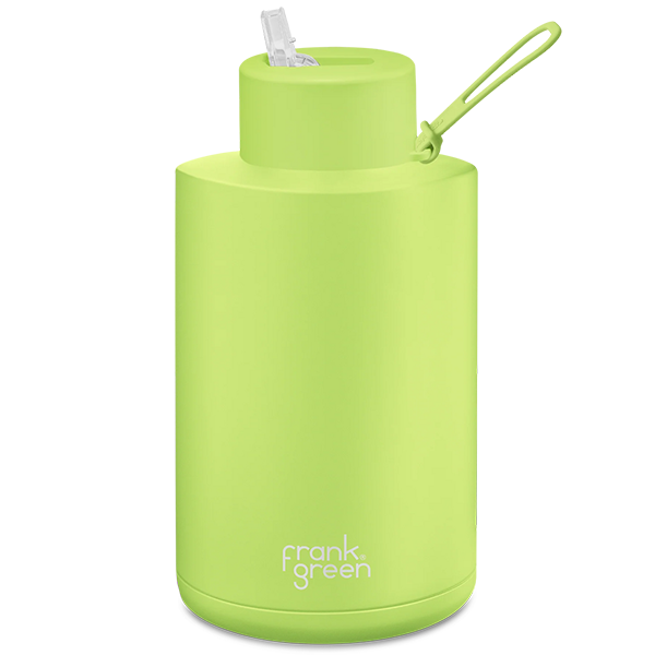 Frank Green Ceramic 2000 ml Straw nerezový - pistachio green