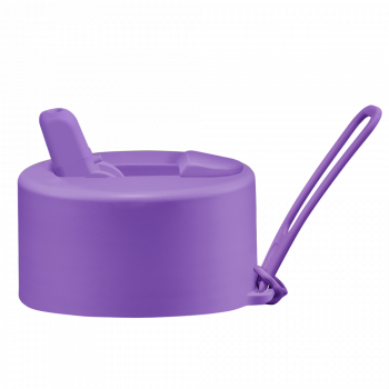 Frank Green Flip Straw Lid - náhradní víčko s řemínkem - cosmic purple