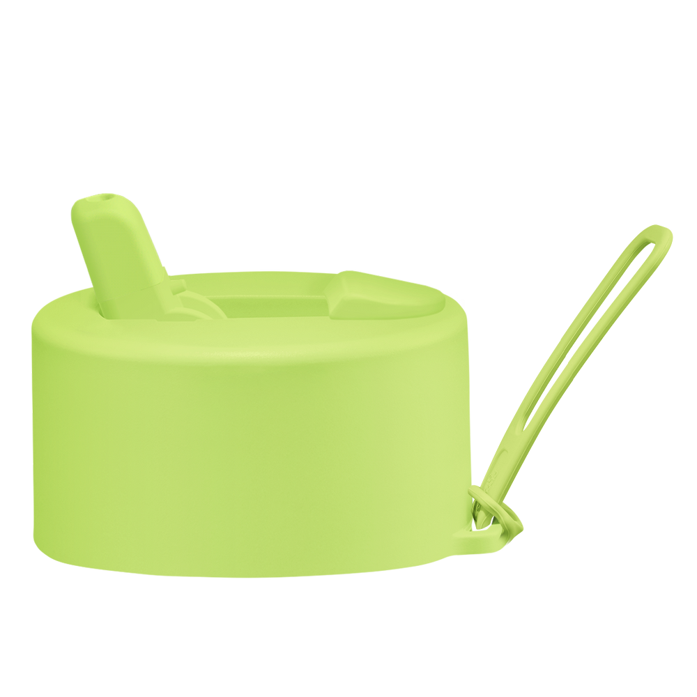 Frank Green Flip Straw Lid - náhradní víčko s řemínkem - pistachio green