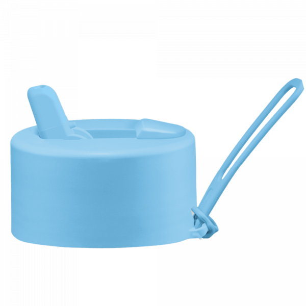 Frank Green Flip Straw Lid - náhradní víčko s řemínkem - sky blue