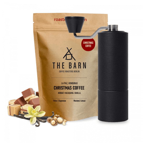 The Barn Christmas coffee Timemore C3 Set - black