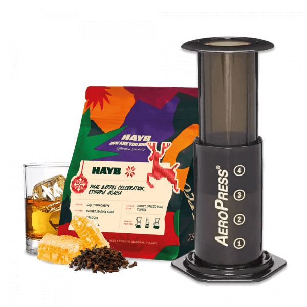 Hayb XMAS Barrel coffee AeroPress Set