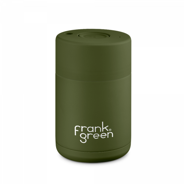 Frank Green Ceramic 230 ml nerezový - khaki